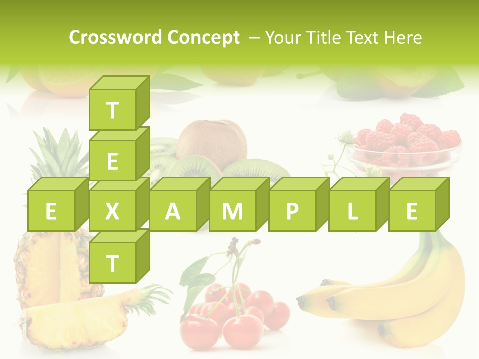 Nutrition Harvest Background PowerPoint Template