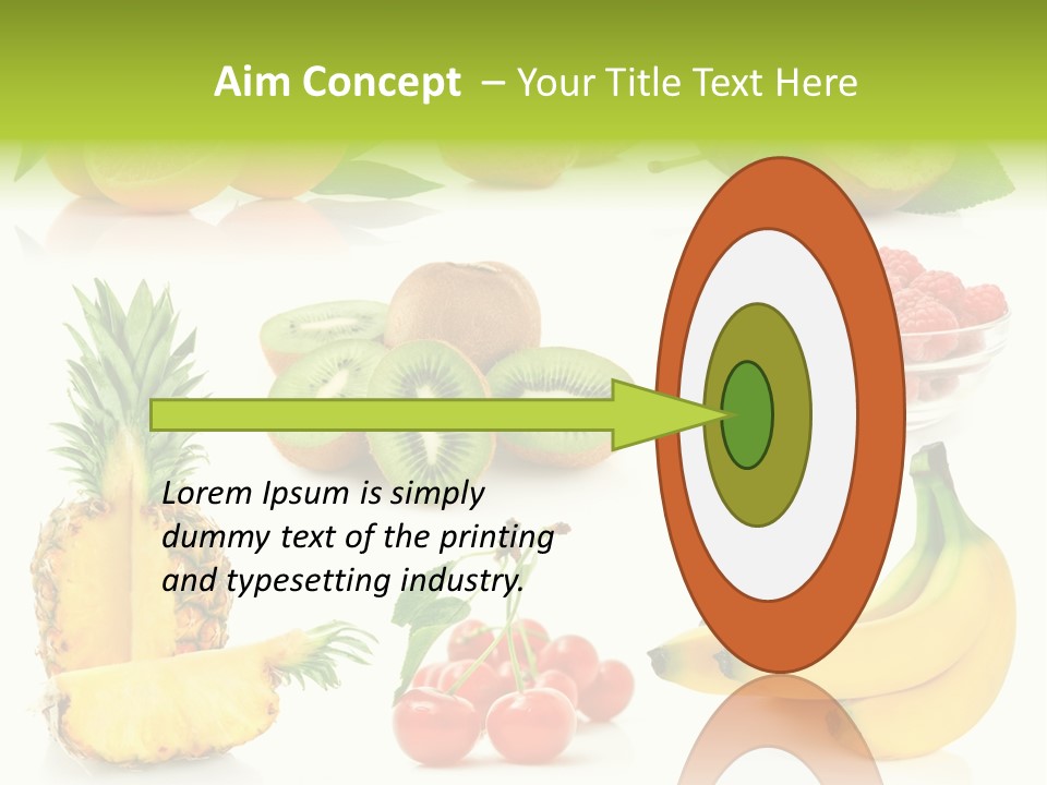 Nutrition Harvest Background PowerPoint Template