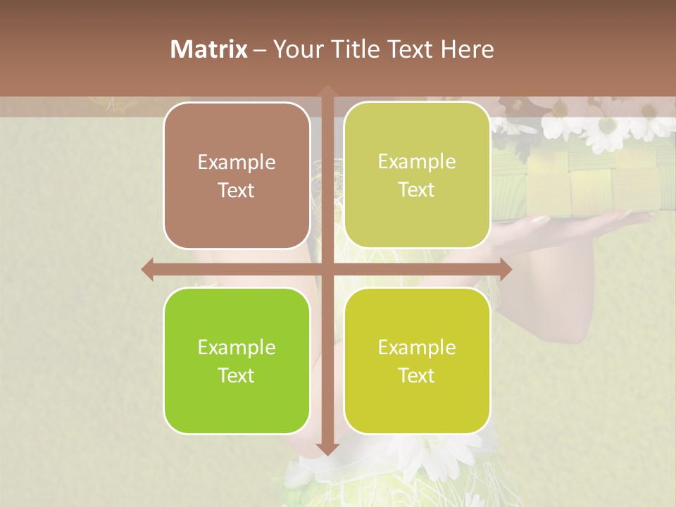 People Flower  PowerPoint Template