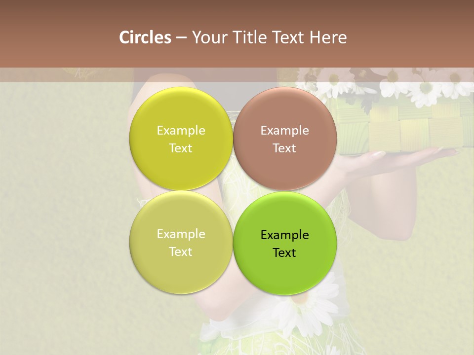 People Flower  PowerPoint Template