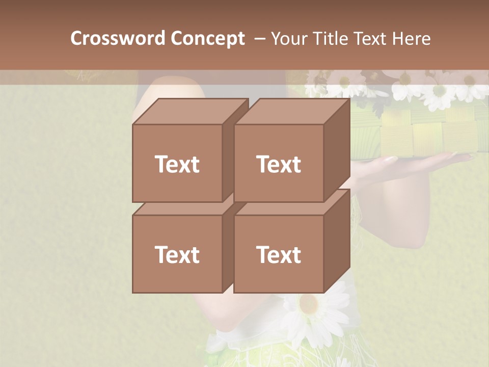 People Flower  PowerPoint Template
