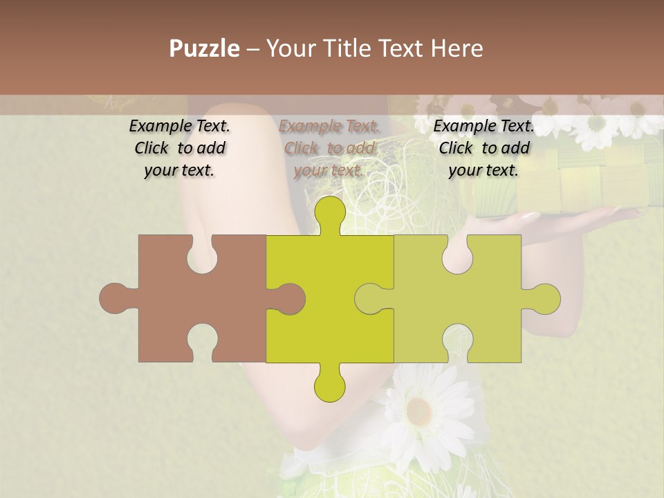 People Flower  PowerPoint Template