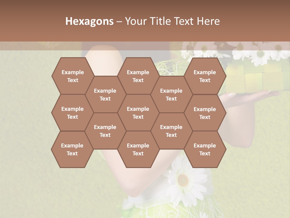 People Flower  PowerPoint Template