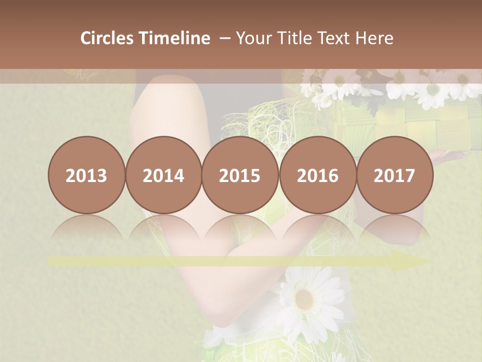 People Flower  PowerPoint Template