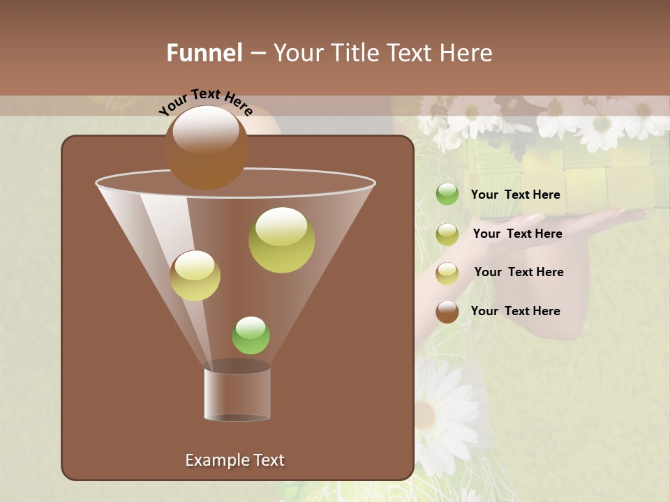 People Flower  PowerPoint Template