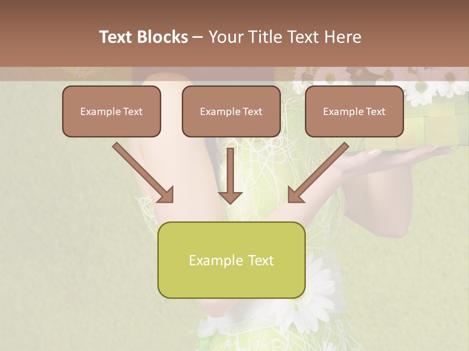 People Flower  PowerPoint Template