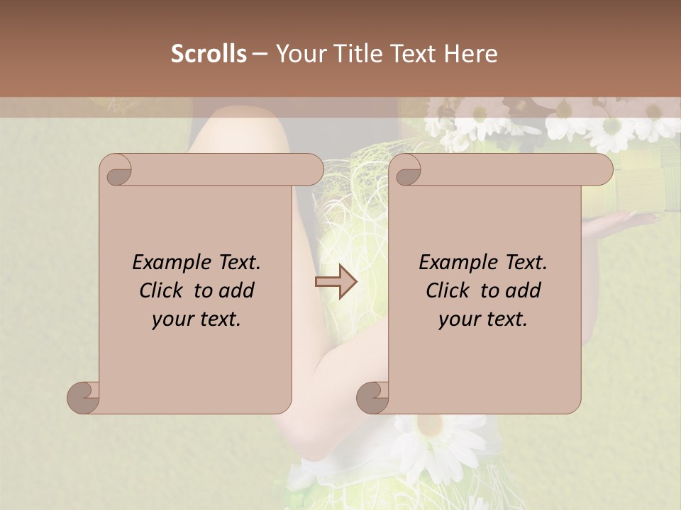 People Flower  PowerPoint Template