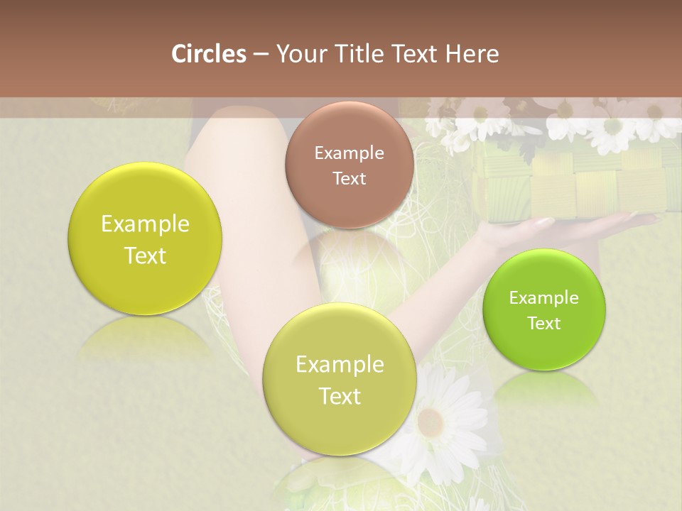 People Flower  PowerPoint Template