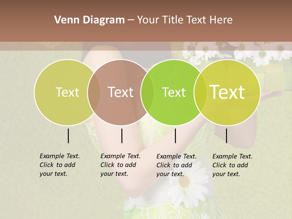 People Flower  PowerPoint Template