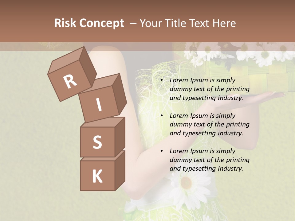 People Flower  PowerPoint Template