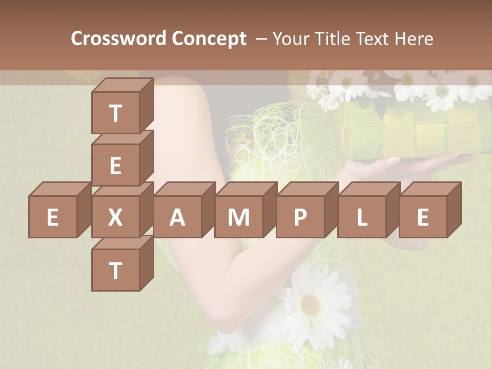 People Flower  PowerPoint Template