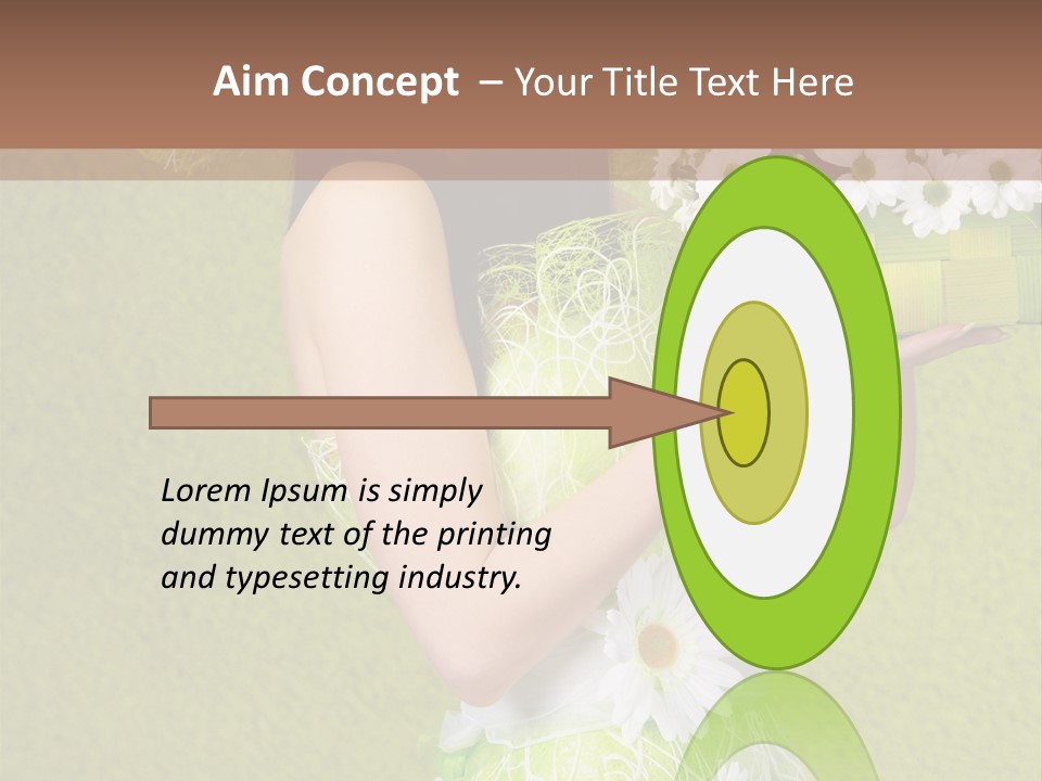 People Flower  PowerPoint Template