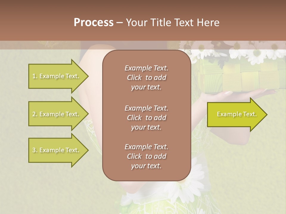 People Flower  PowerPoint Template