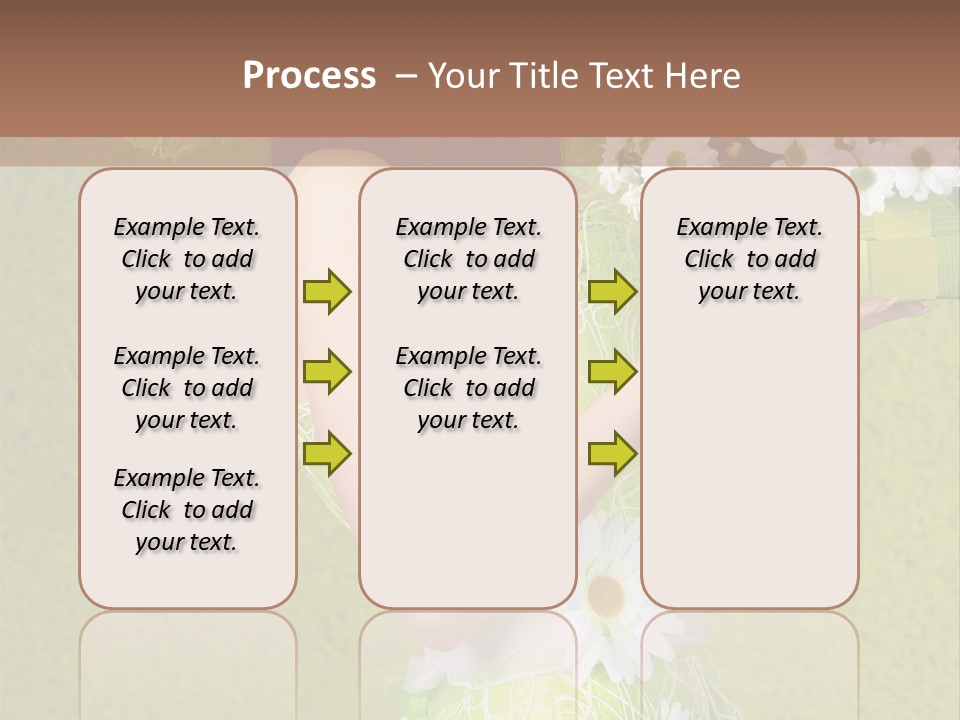 People Flower  PowerPoint Template