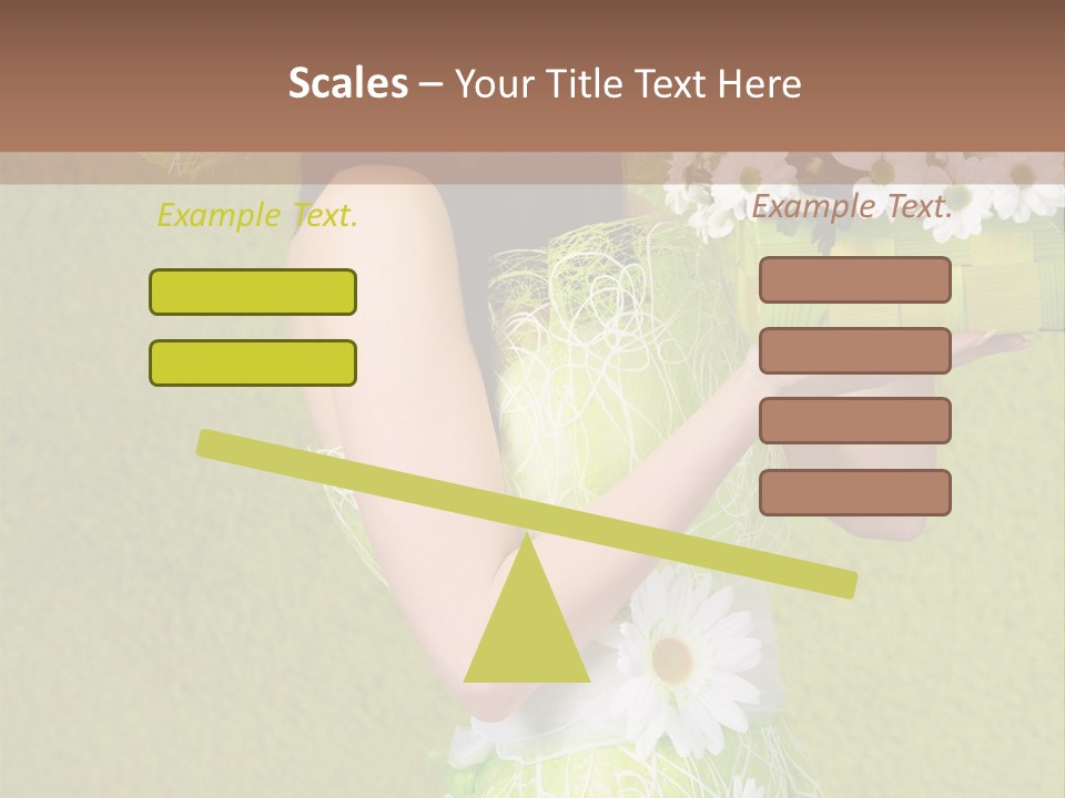 People Flower  PowerPoint Template