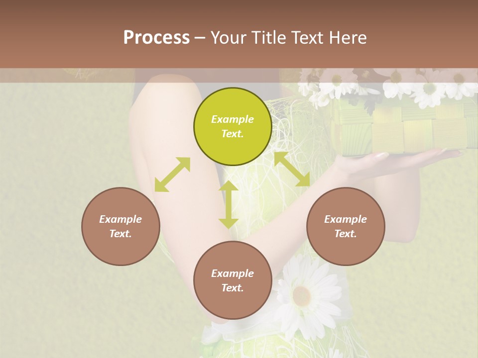 People Flower  PowerPoint Template