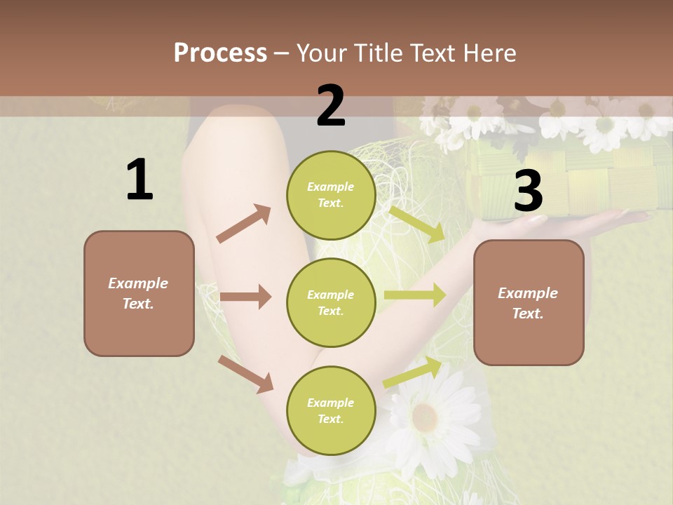 People Flower  PowerPoint Template