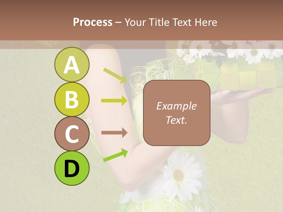 People Flower  PowerPoint Template