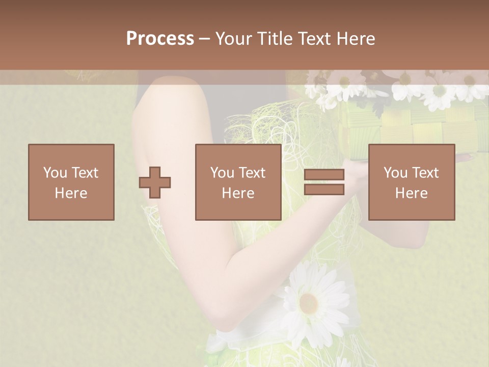 People Flower  PowerPoint Template