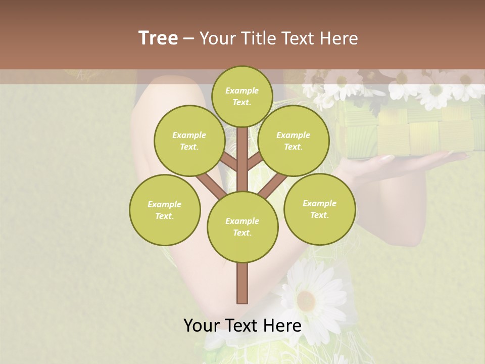 People Flower  PowerPoint Template