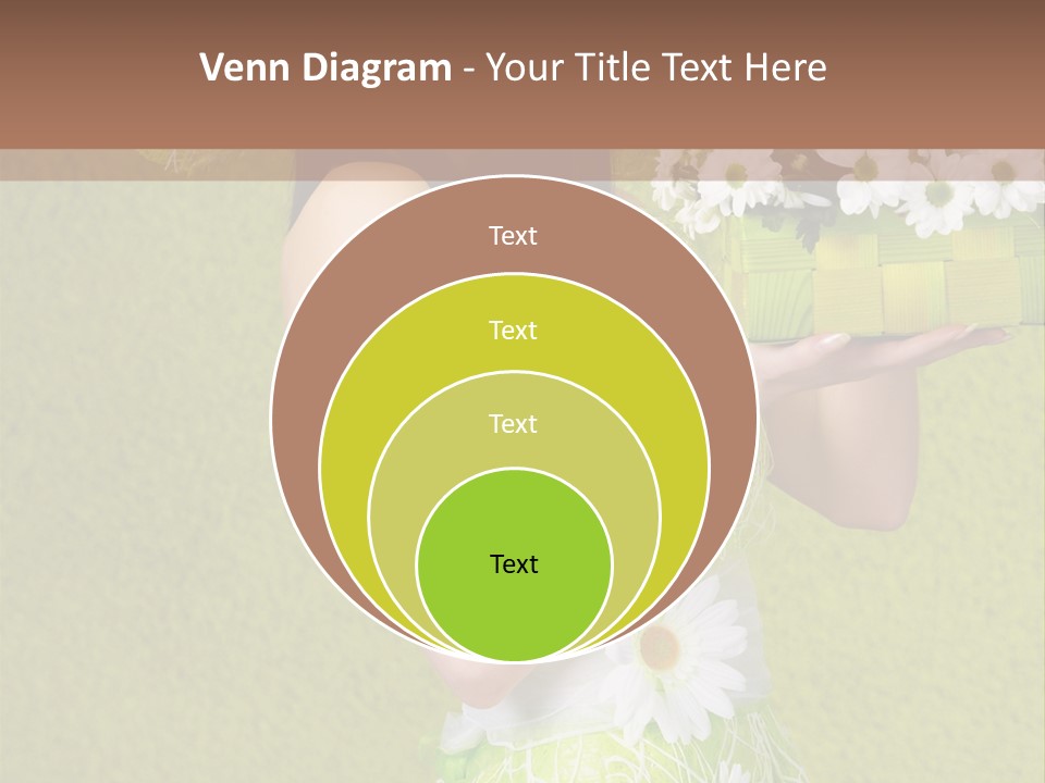 People Flower  PowerPoint Template