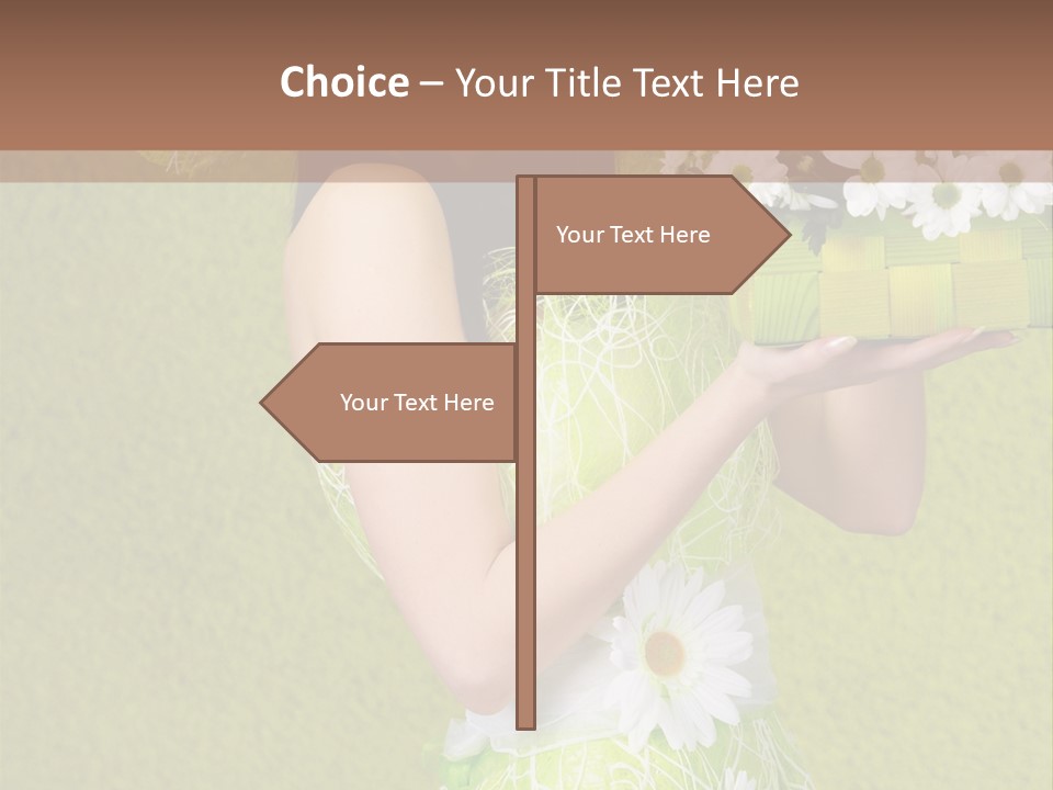 People Flower  PowerPoint Template