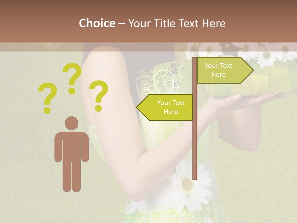 People Flower  PowerPoint Template