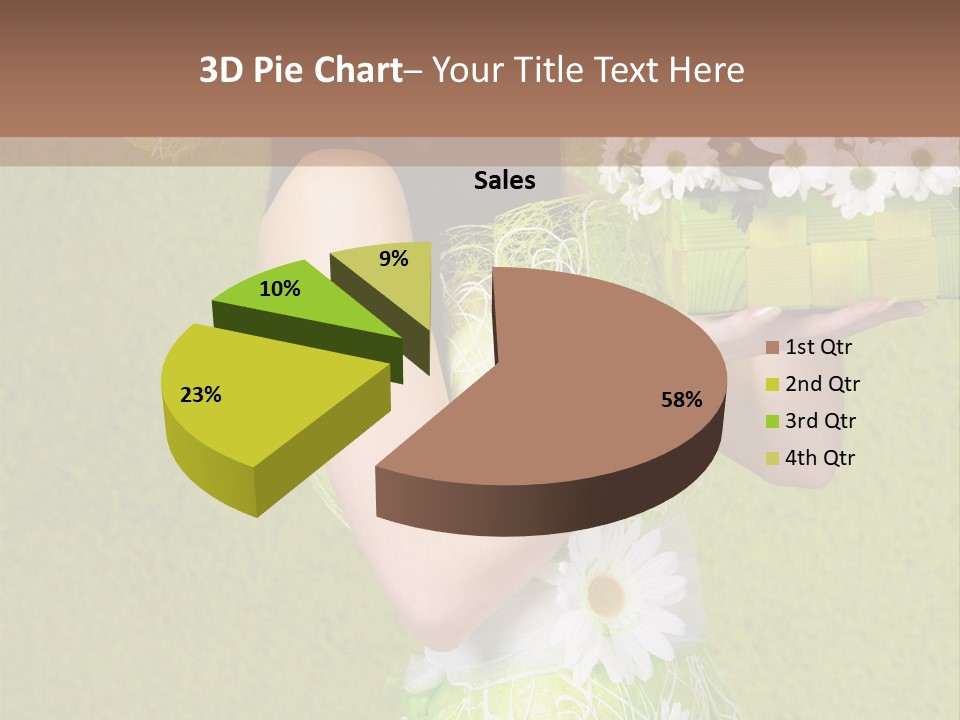 People Flower  PowerPoint Template