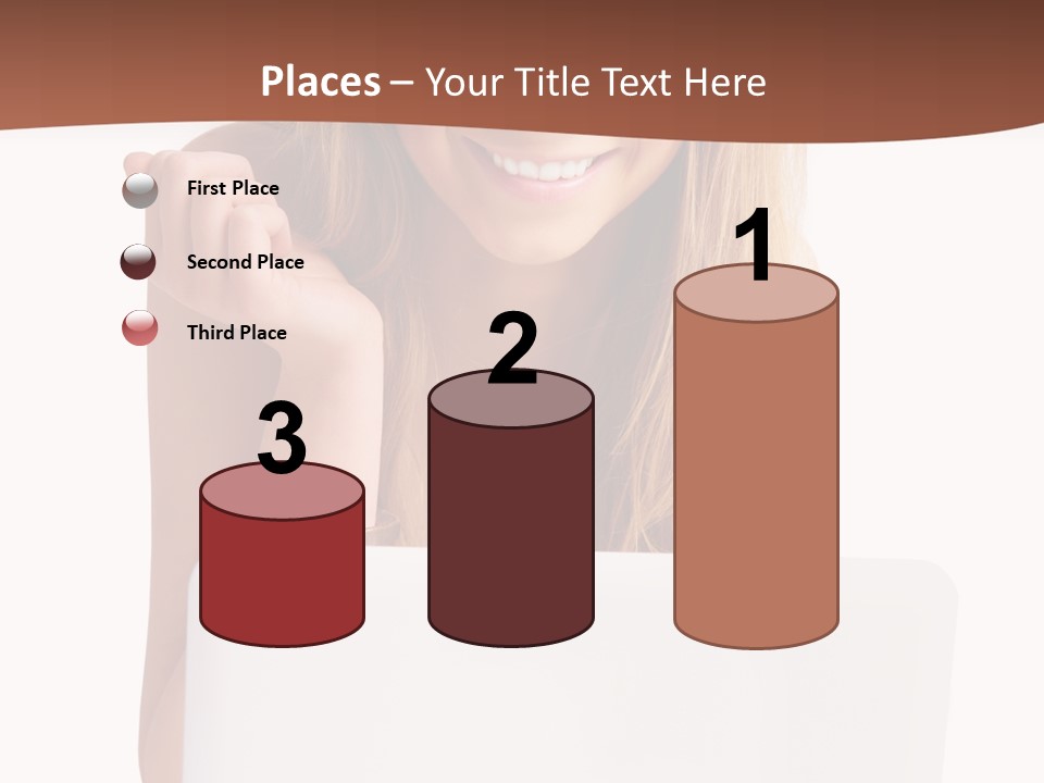 Front Face Fashion PowerPoint Template