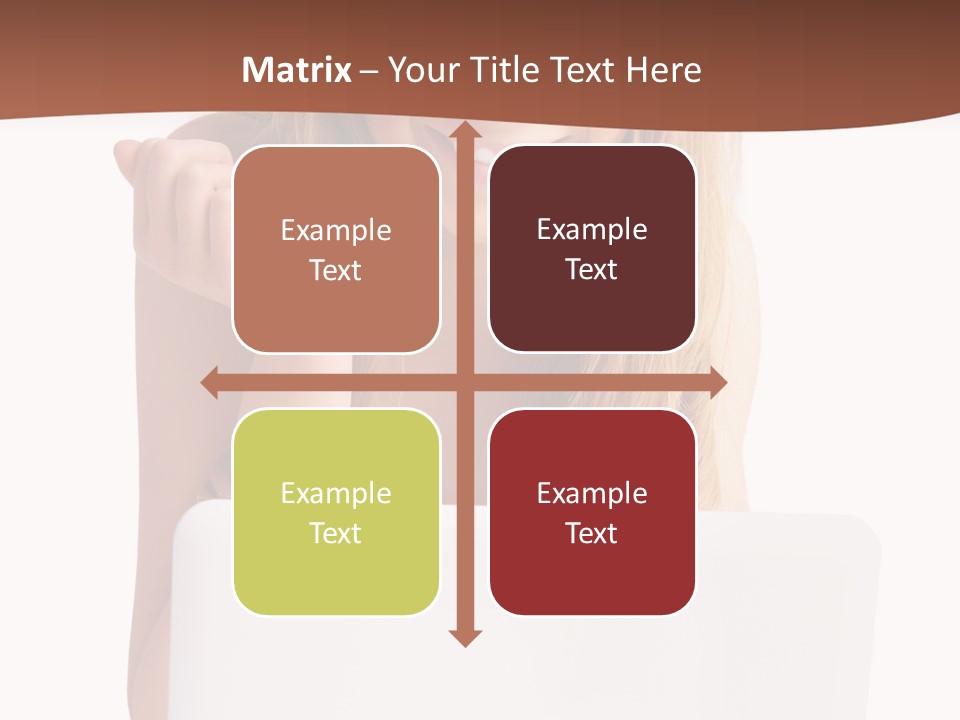 Front Face Fashion PowerPoint Template