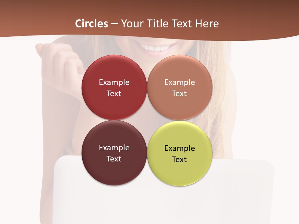 Front Face Fashion PowerPoint Template