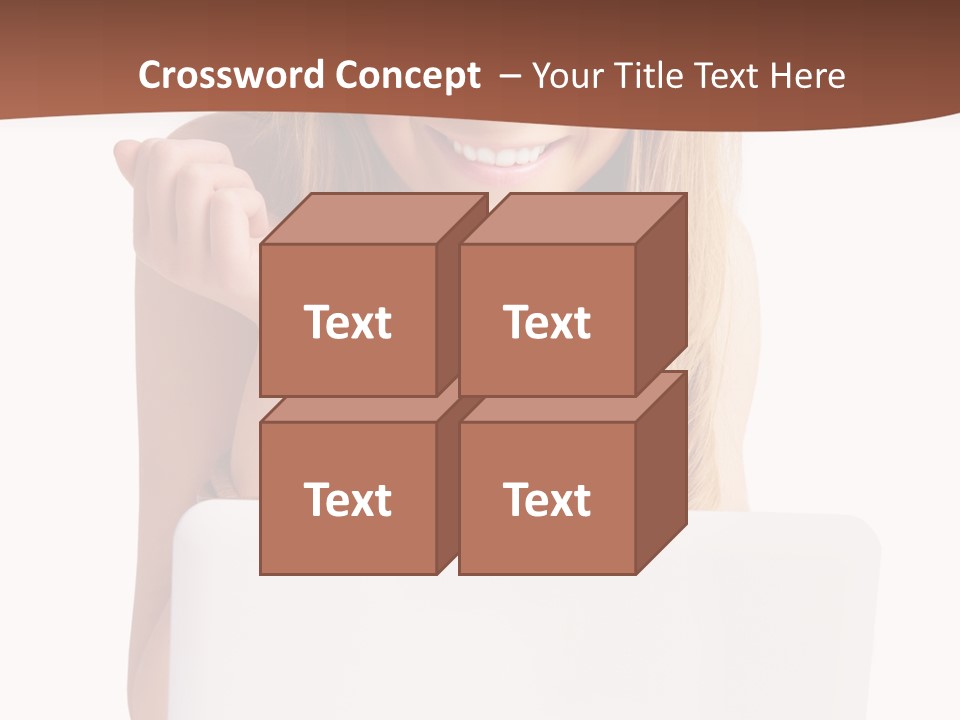 Front Face Fashion PowerPoint Template