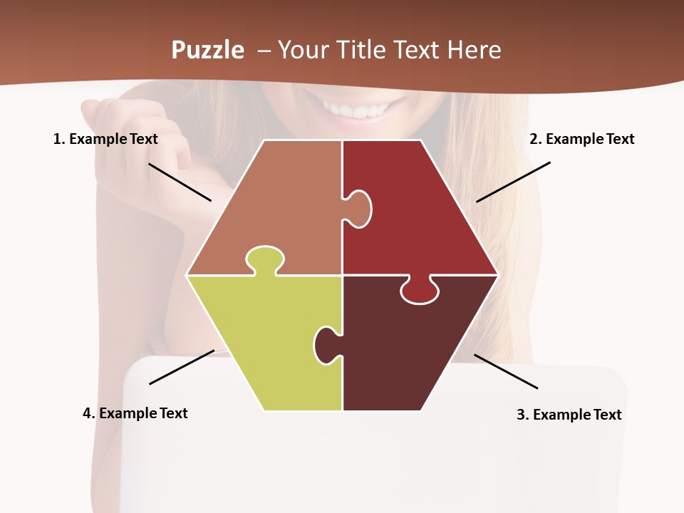 Front Face Fashion PowerPoint Template