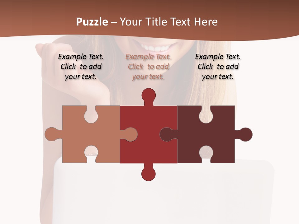 Front Face Fashion PowerPoint Template