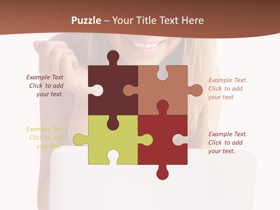 Front Face Fashion PowerPoint Template