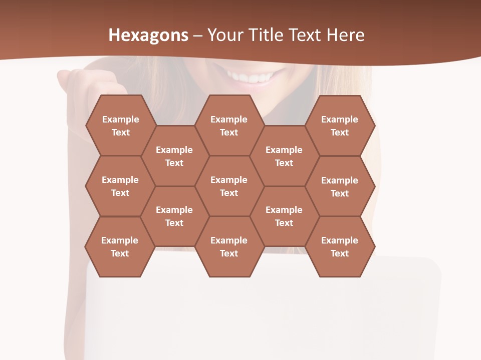 Front Face Fashion PowerPoint Template