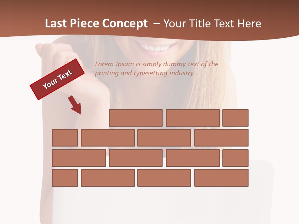 Front Face Fashion PowerPoint Template