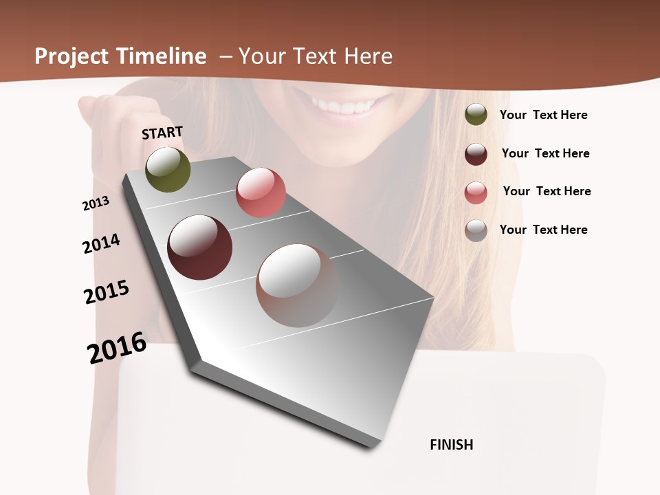 Front Face Fashion PowerPoint Template