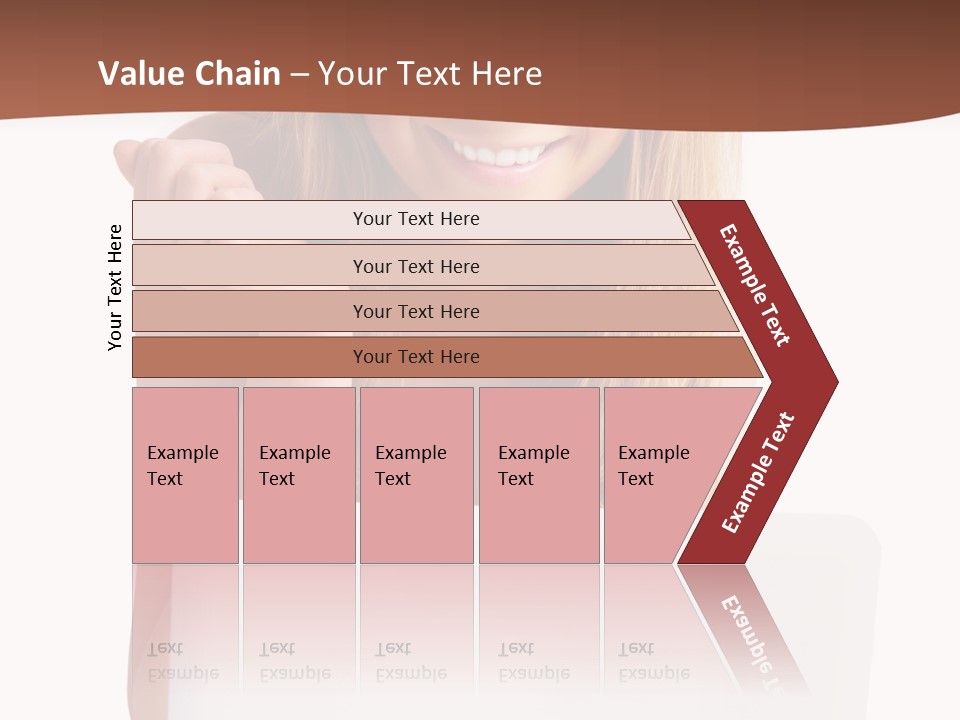 Front Face Fashion PowerPoint Template