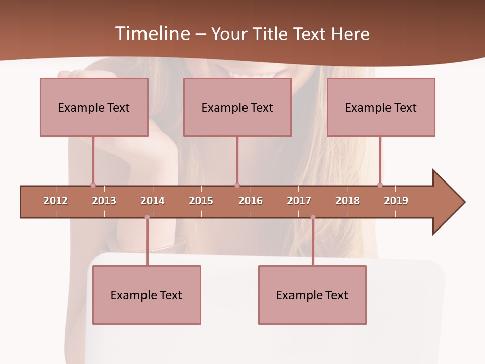 Front Face Fashion PowerPoint Template
