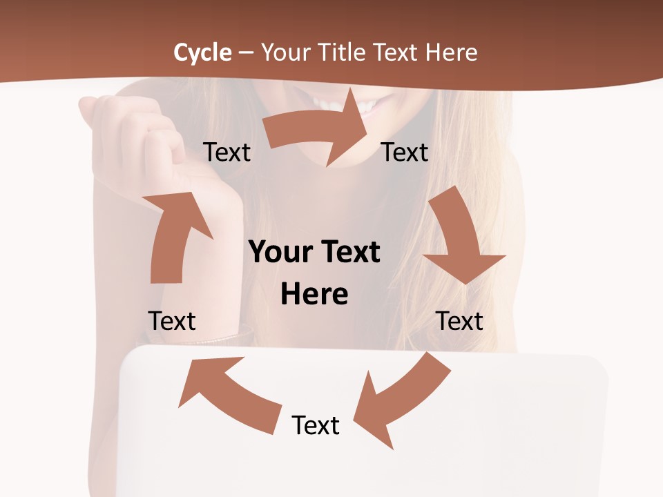 Front Face Fashion PowerPoint Template