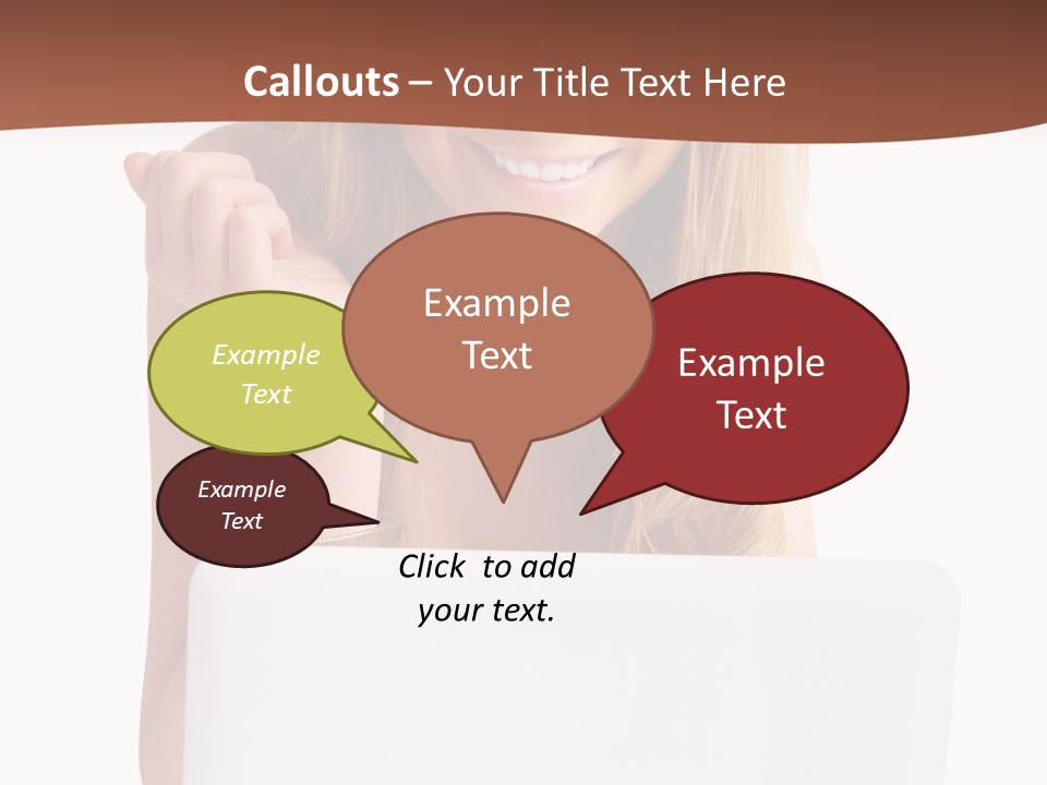 Front Face Fashion PowerPoint Template