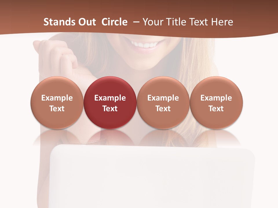 Front Face Fashion PowerPoint Template