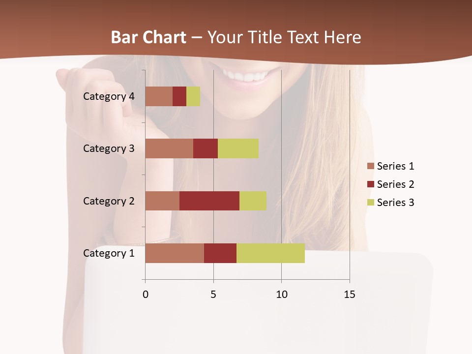 Front Face Fashion PowerPoint Template