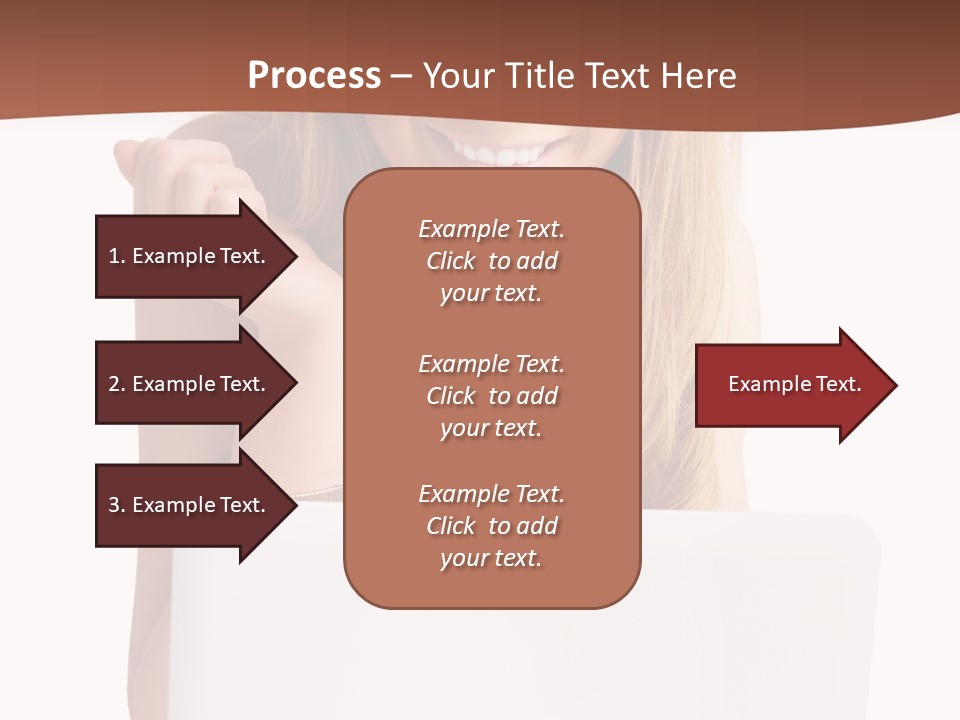 Front Face Fashion PowerPoint Template