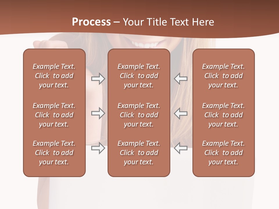 Front Face Fashion PowerPoint Template