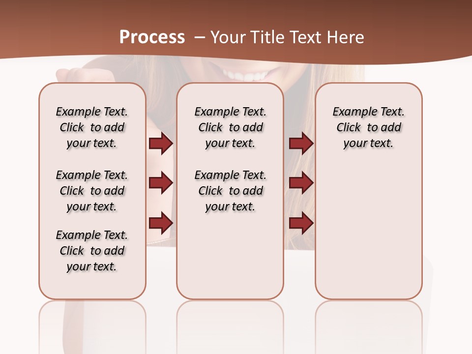 Front Face Fashion PowerPoint Template