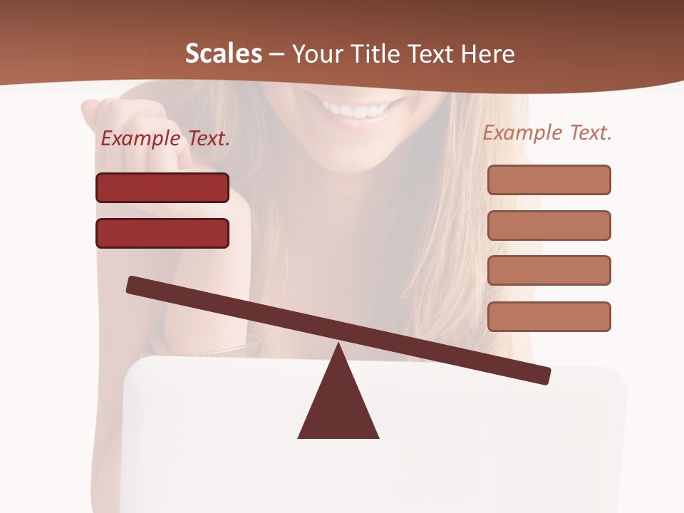 Front Face Fashion PowerPoint Template