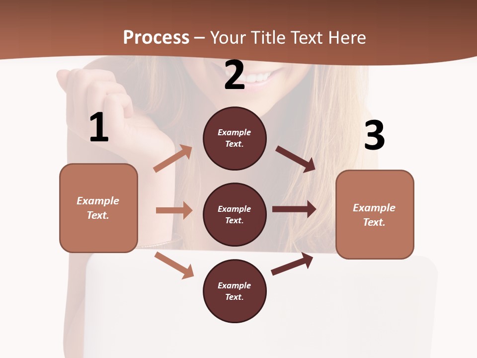 Front Face Fashion PowerPoint Template