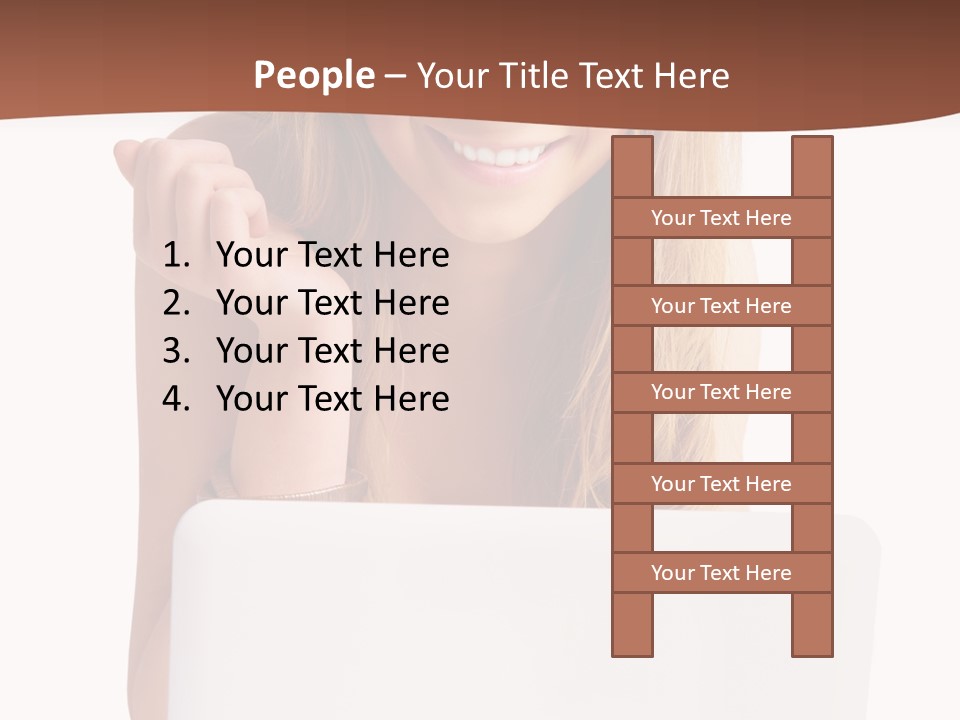 Front Face Fashion PowerPoint Template